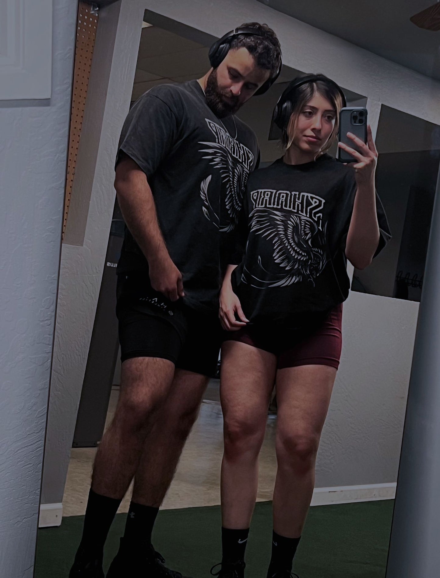 Black Unisex Oversized Tee