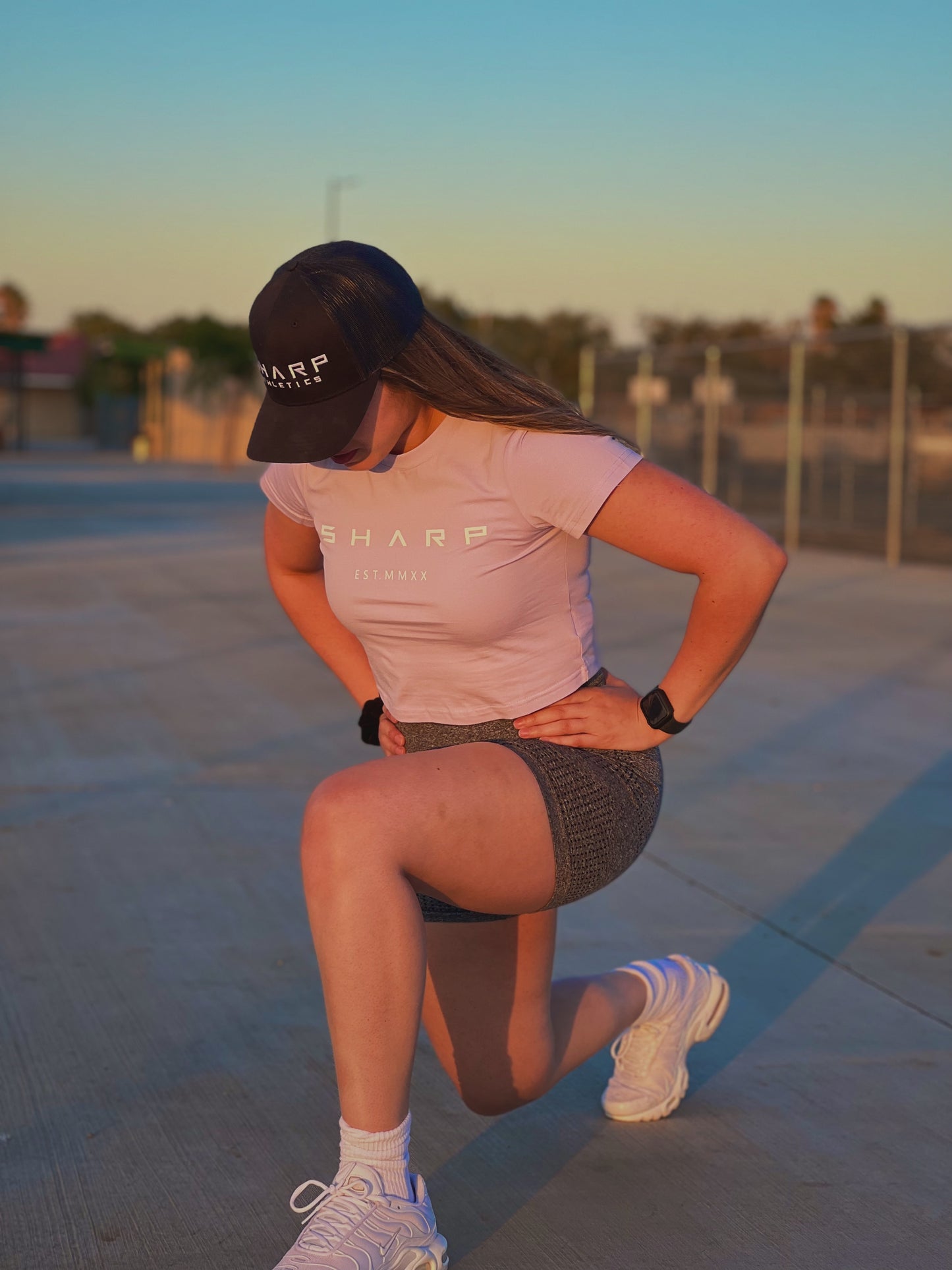 Purple Crop Top